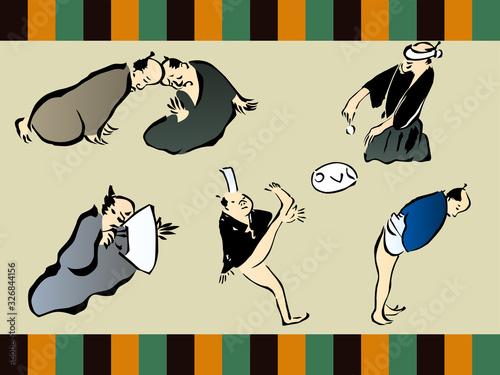浮世絵　町人コレクション　その1	