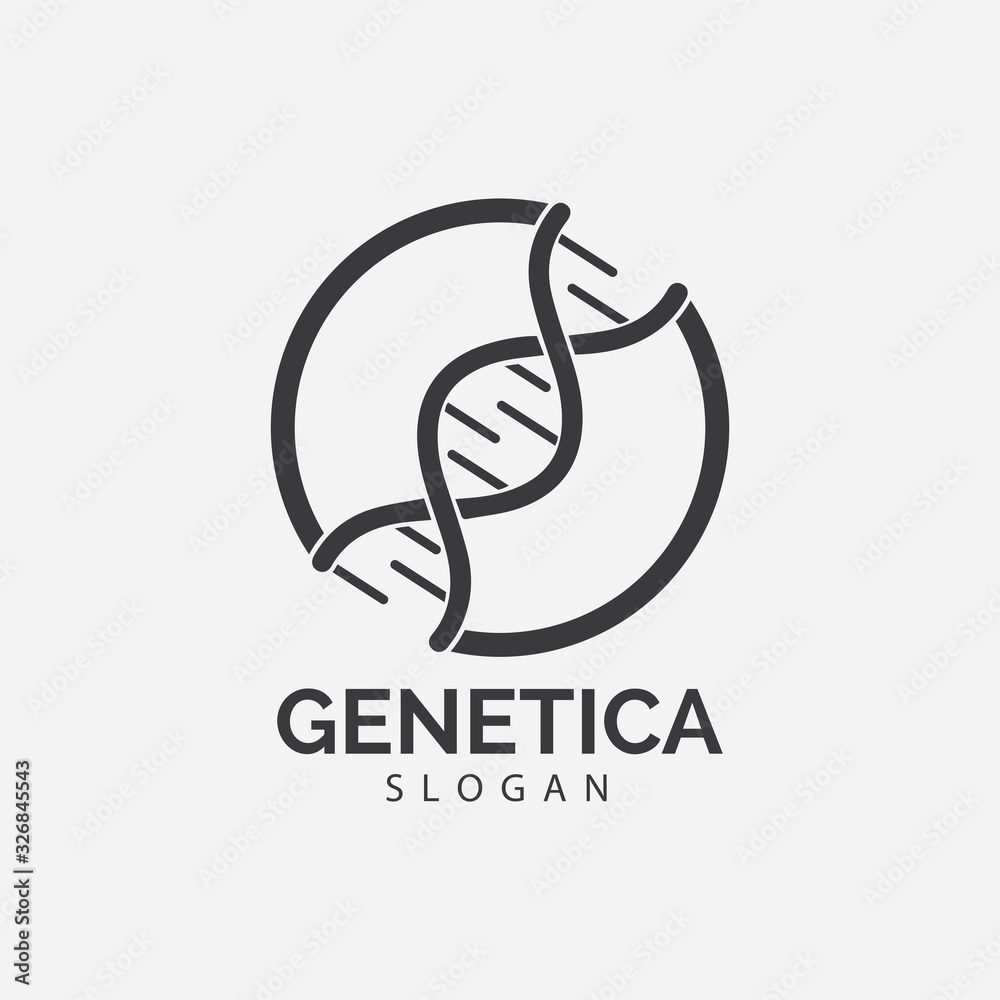 Human DNA and genetic vector icon design illustration Human DNA and genetic vector icon design illustration