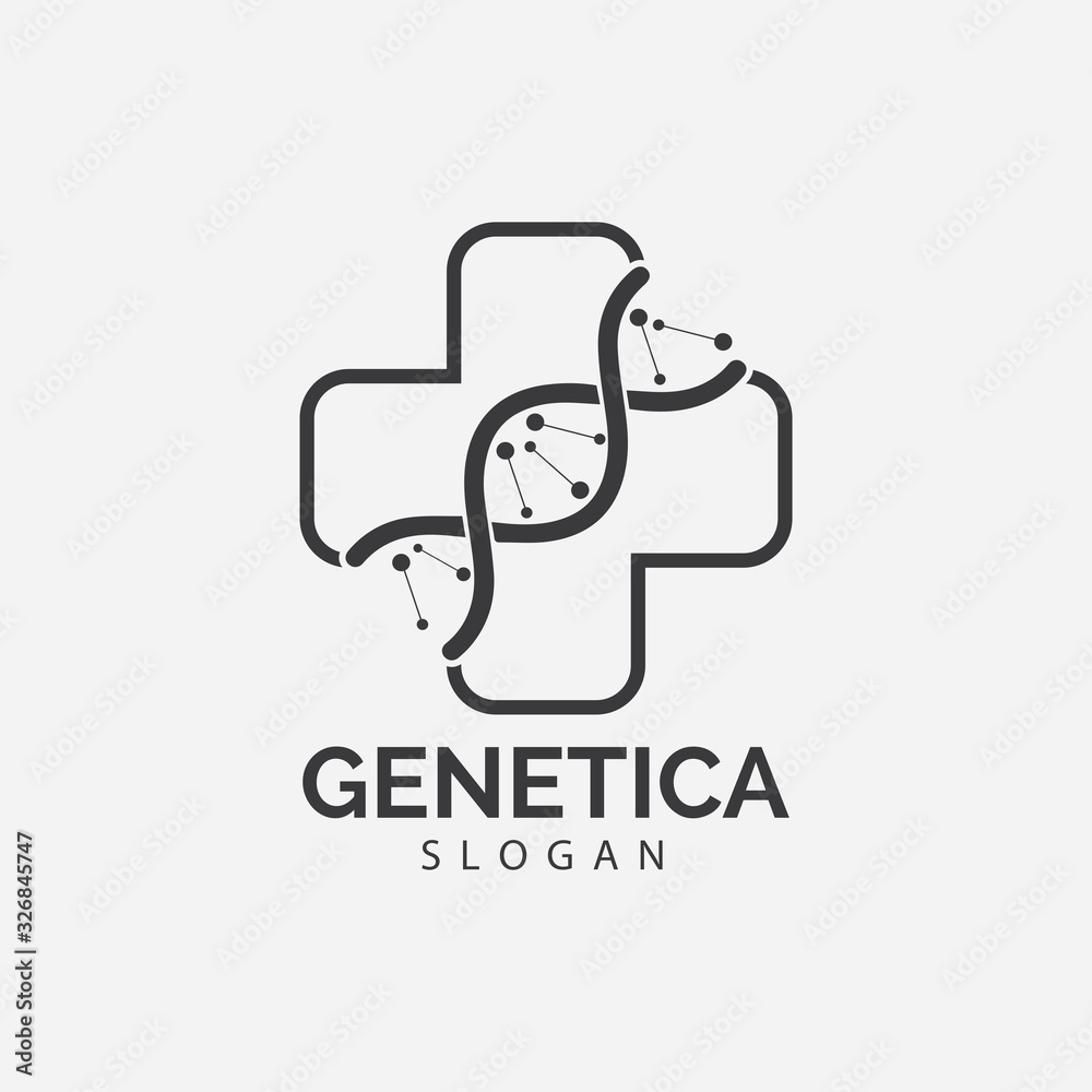 Human DNA and genetic vector icon design illustration Human DNA and genetic vector icon design illustration
