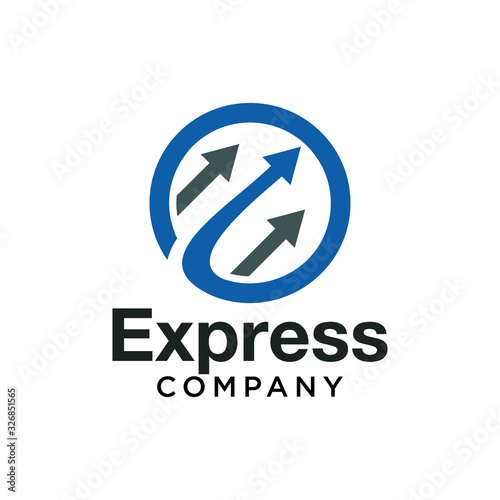Free Download express company logo design vector - GFXLoad