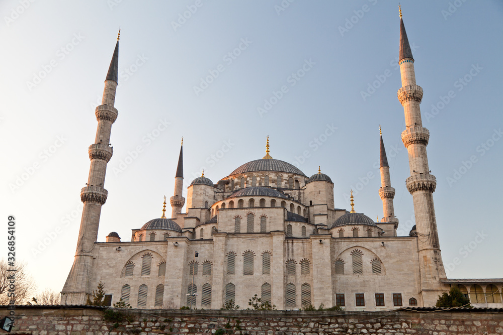 Obraz premium View of sultanahmet Mosque. Blue Mosque, Turkey