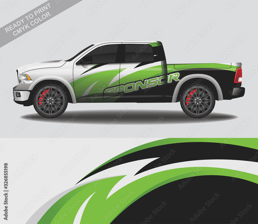Car wrap decal design vector, custom livery race rally car vehicle sticker and tinting. Car wrap decal design vector, custom livery race rally car vehicle sticker and tinting.