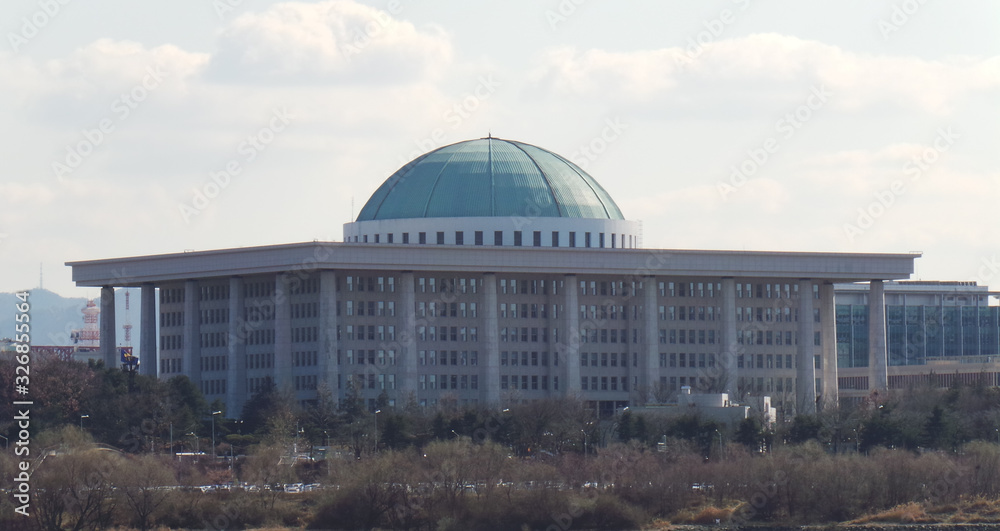 Obraz premium Korea National Assembly building