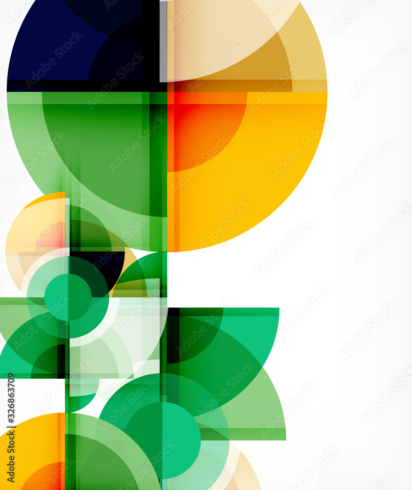 Abstract background, circle and triangle design round shapes overlapping. Geometric trendy template. Vector Illustration For Wallpaper, Banner, Background, Card, Book Illustration, landing page Abstract background, circle and triangle design round shapes overlapping. Geometric trendy template. Vector Illustration For Wallpaper, Banner, Background, Card, Book Illustration, landing page