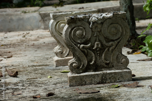Ruinas en una ex-hacienda de Yucatán