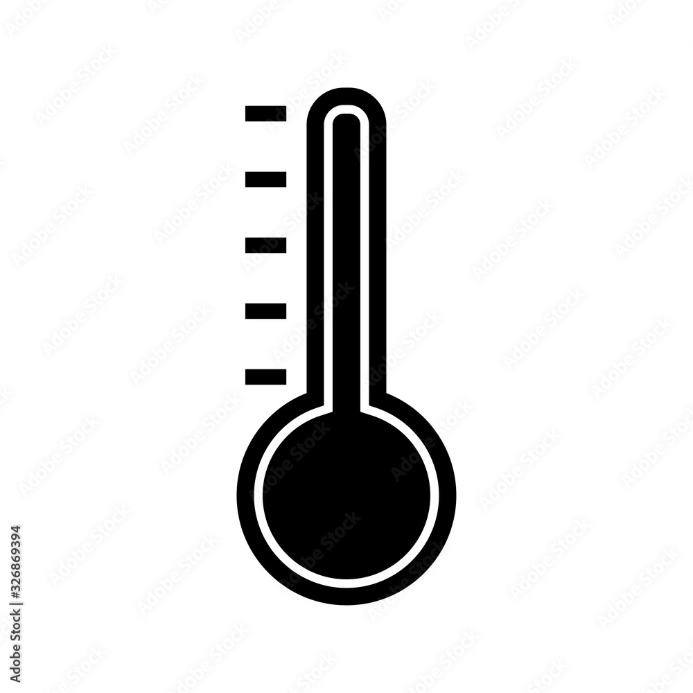 Thermometer icon Thermometer icon
