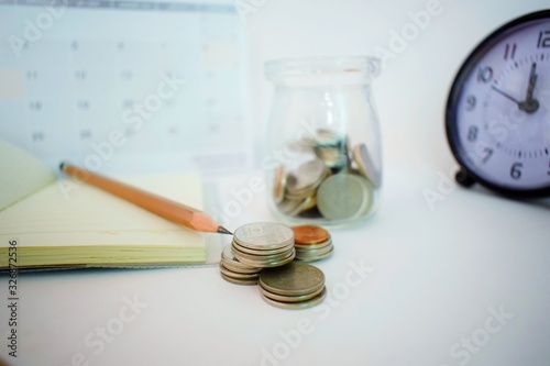 Photos related to finance, household accounting.