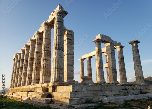 ancient greek temple of poseidon