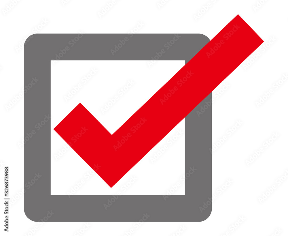 isolated vector illustration of checklist