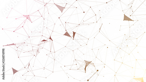 Abstract dot points connections illustration background transformation plexus digital evolution future technology graphic network connection technology design.
