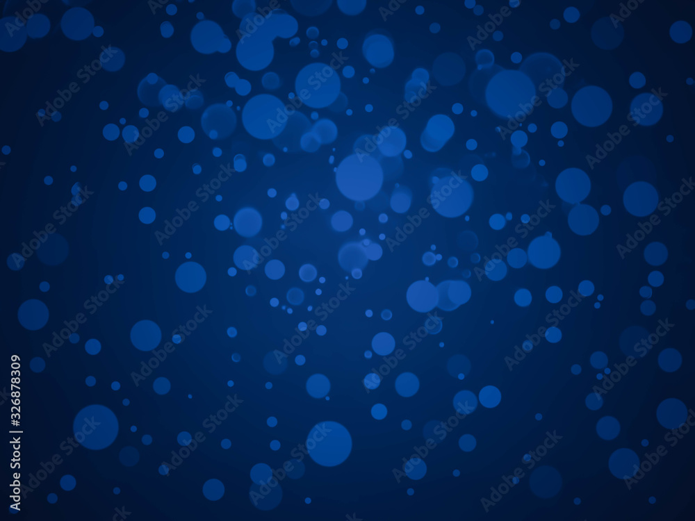 The bokeh on the background blurred the natural blue.Abstract bokeh lights with soft light background. Blur wall. The bokeh on the background blurred the natural blue.Abstract bokeh lights with soft light background. Blur wall.