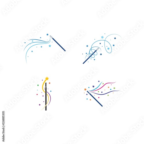 Wand Magic stick icon