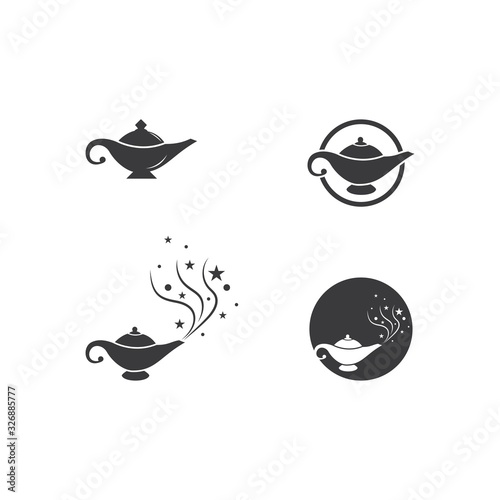 Magic lamp logo