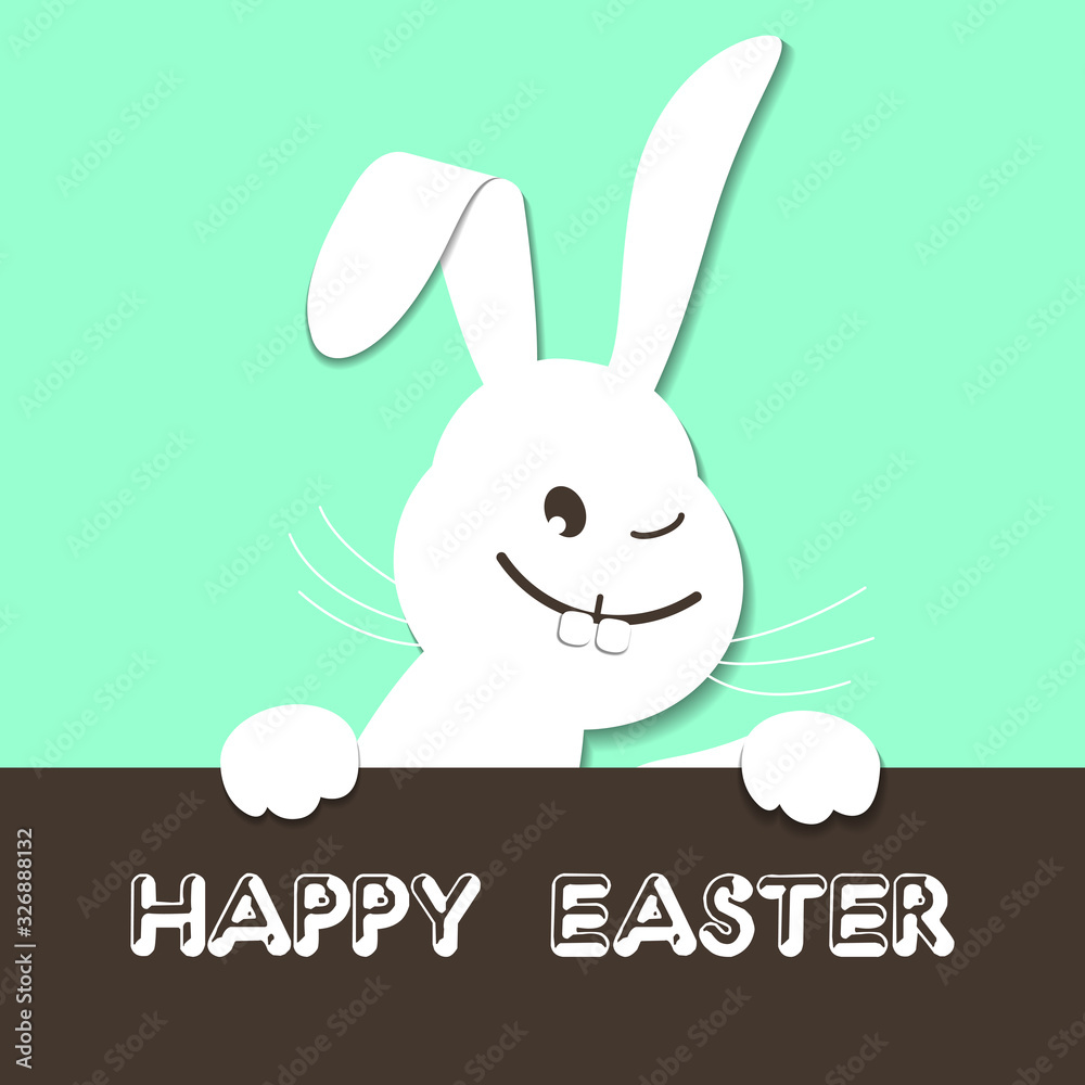 Obraz premium An illustration of an Easter theme that can be used in the design of a greeting card or poster.