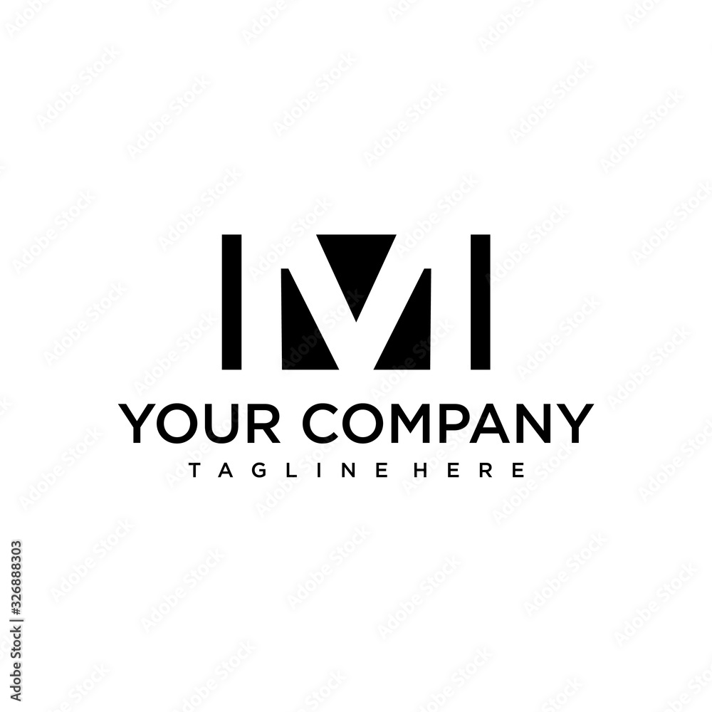 Clean and modern logo design of letter M with clear background - EPS10 - Vector. Clean and modern logo design of letter M with clear background - EPS10 - Vector.