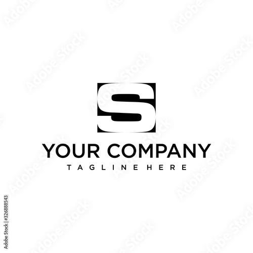 Clean line logo design of letter S with white background - EPS10 - Vector. Free Download Clean line logo design of letter S with white background - EPS10 - Vector. - GFXLoad