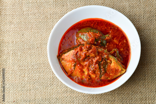 Malaysian Dish " Asam Pedas"