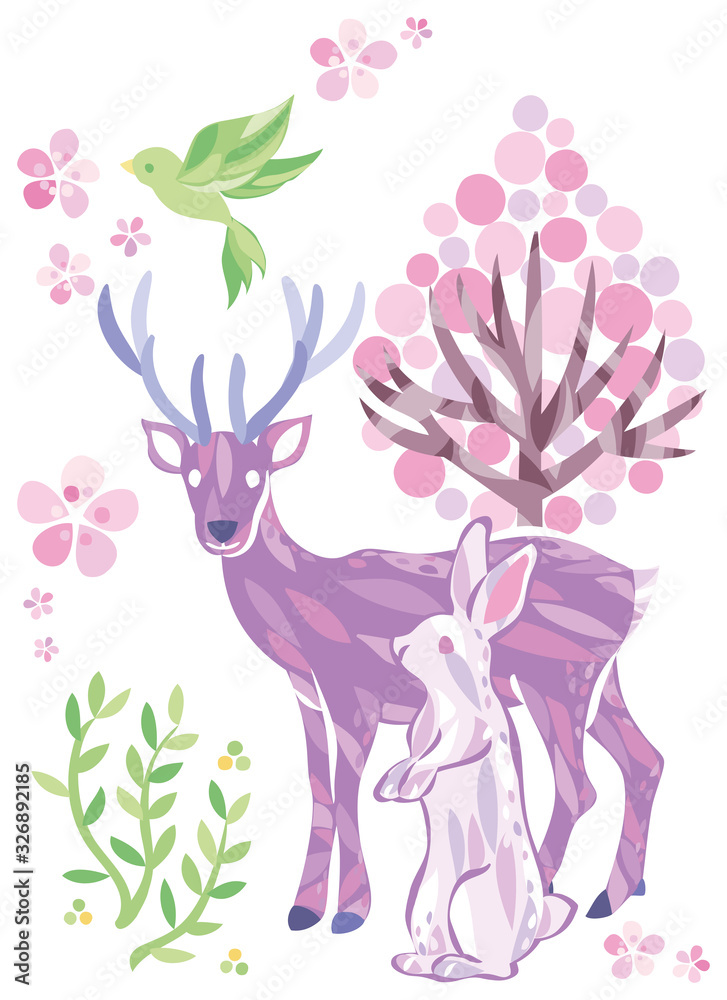 春 動物 イラスト Stock Vector Adobe Stock 春 動物 イラスト Stock Vector Adobe Stock