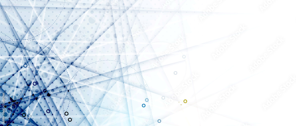 Fototapeta premium abstract futuristic fade computer technology business background