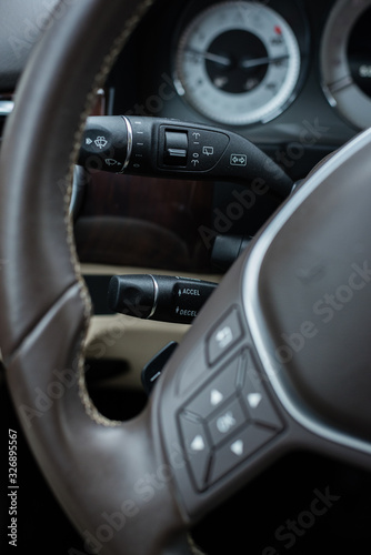 a car turn handle © Dubrafoto