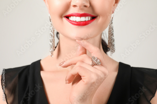 Young woman with beautiful ...
