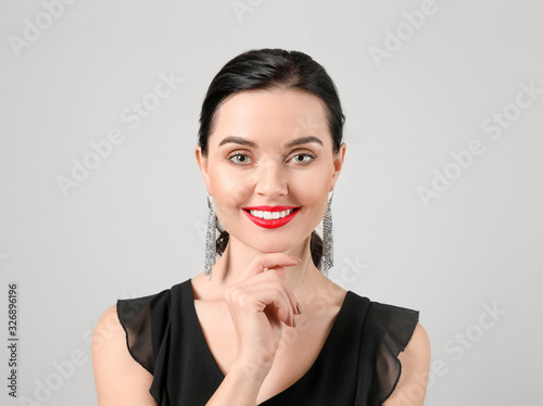 Young woman with beautiful ...