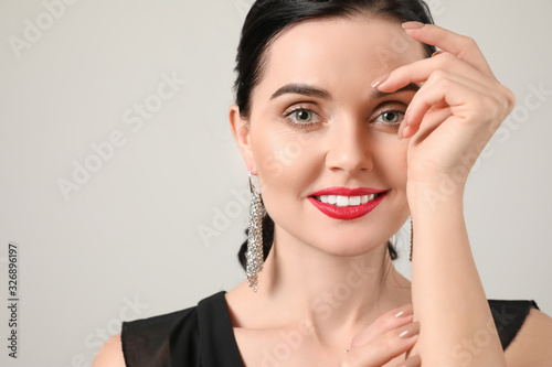 Young woman with beautiful ...