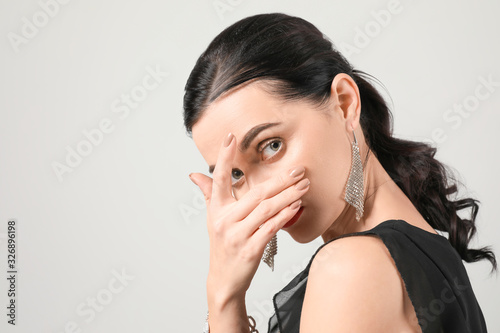 Young woman with beautiful ...