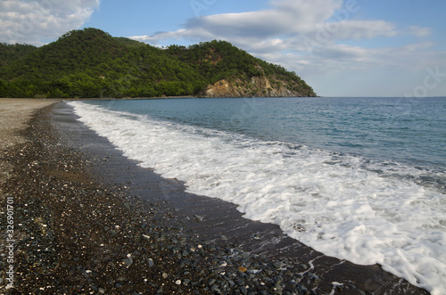 Beach near Cirali (Turkey)