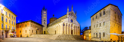 old town of massa marittima in italy
