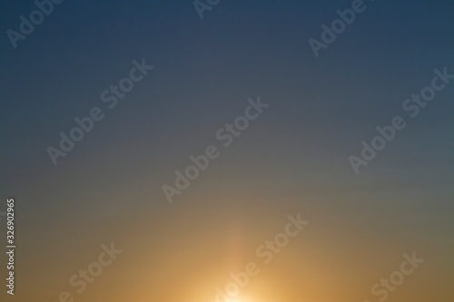 Beautiful sunset sky background panorama © Pixels Hunter