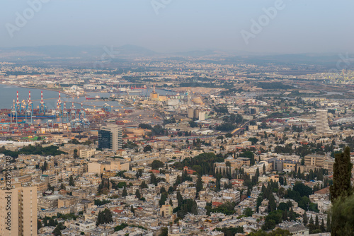 View of Haifa from the Bahai garden © ajhabib