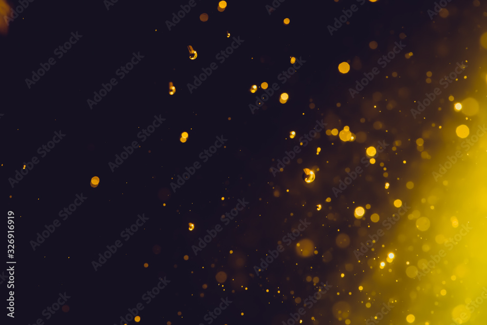 Abstract gold blur glitter bokeh Abstract gold blur glitter bokeh