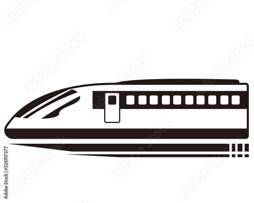 新幹線　電車　列車　鉄道　アイコン