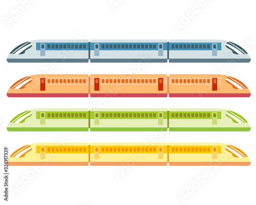 新幹線　電車　列車　鉄道　アイコン