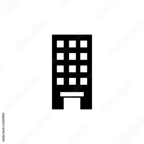 Hotel icon. vector Simple modern icon design illustration.