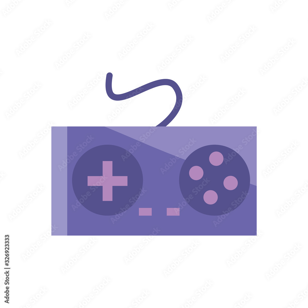 Isolated videogame control line style icon vector design Isolated videogame control line style icon vector design