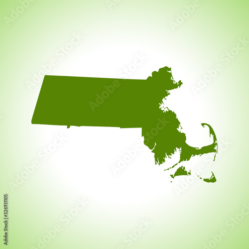 map of Massachusetts
