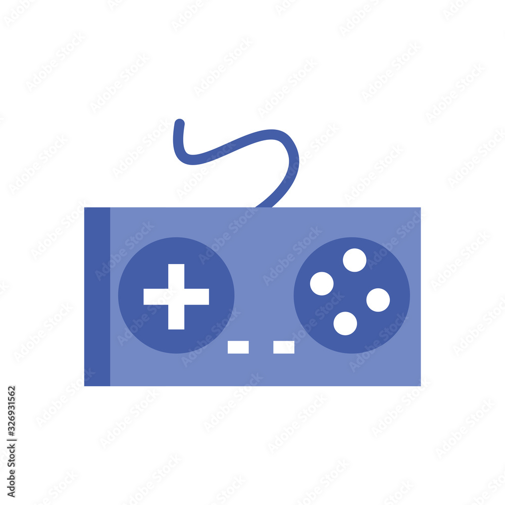 Isolated videogame control line style icon vector design Isolated videogame control line style icon vector design