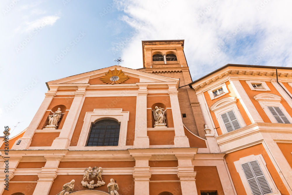 Obraz premium San Barnaba Church. Modena, Italy.