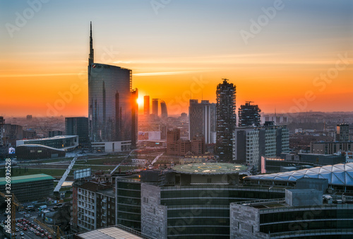 Milano skyline photo