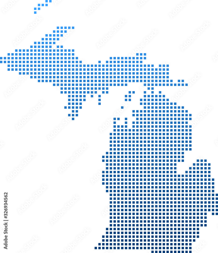map of Michigan