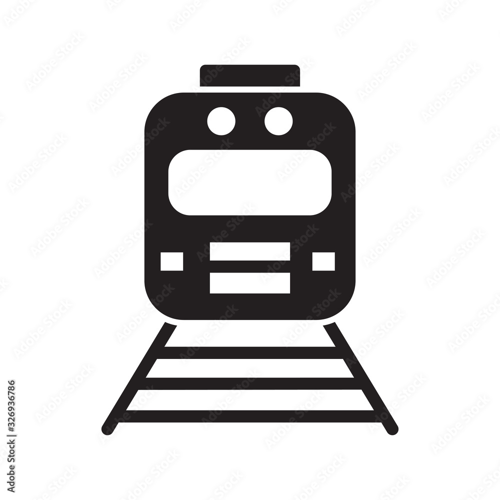 train icon design, flat style icon collection train icon design, flat style icon collection