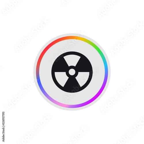 Radiation - Modern App Button