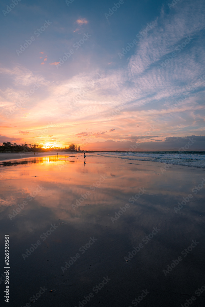 Sunset at Byron Bay, Australia