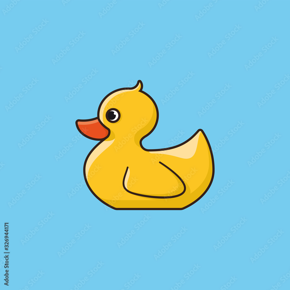 Rubber Duckie Day vector illustration Rubber Duckie Day vector illustration