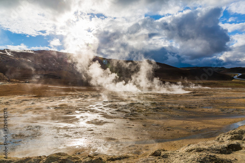 Namafjall geothermal area © roca83