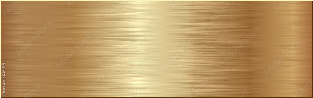 golden plaque