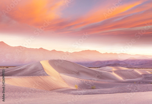 Sand dunes in California