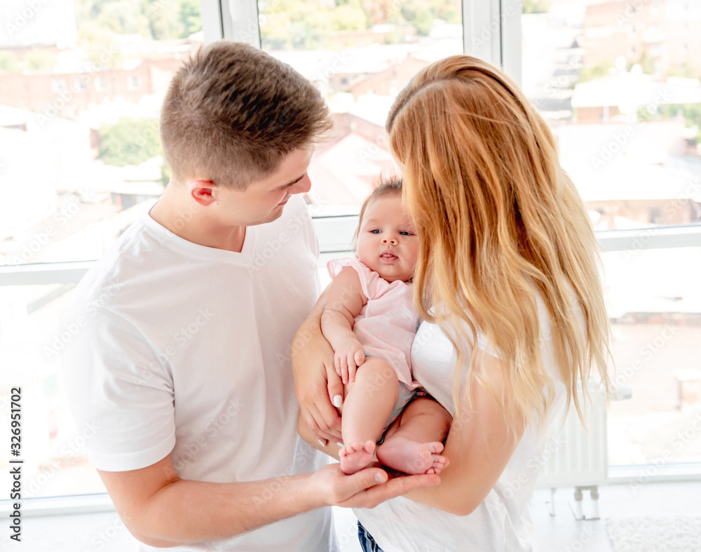 Couple with baby Couple with baby